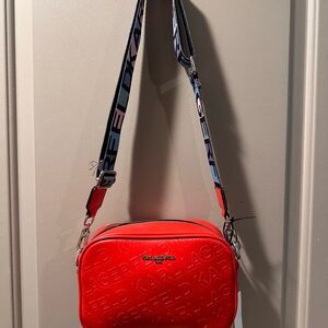 Karl Lagerfeld Red Crossbody Bag